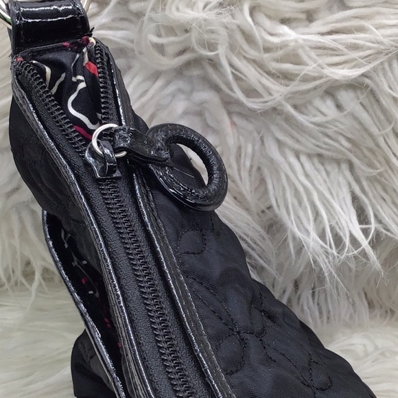 Vera Bradley Black Quilted Shoulder Bag - Picture 10 of 12